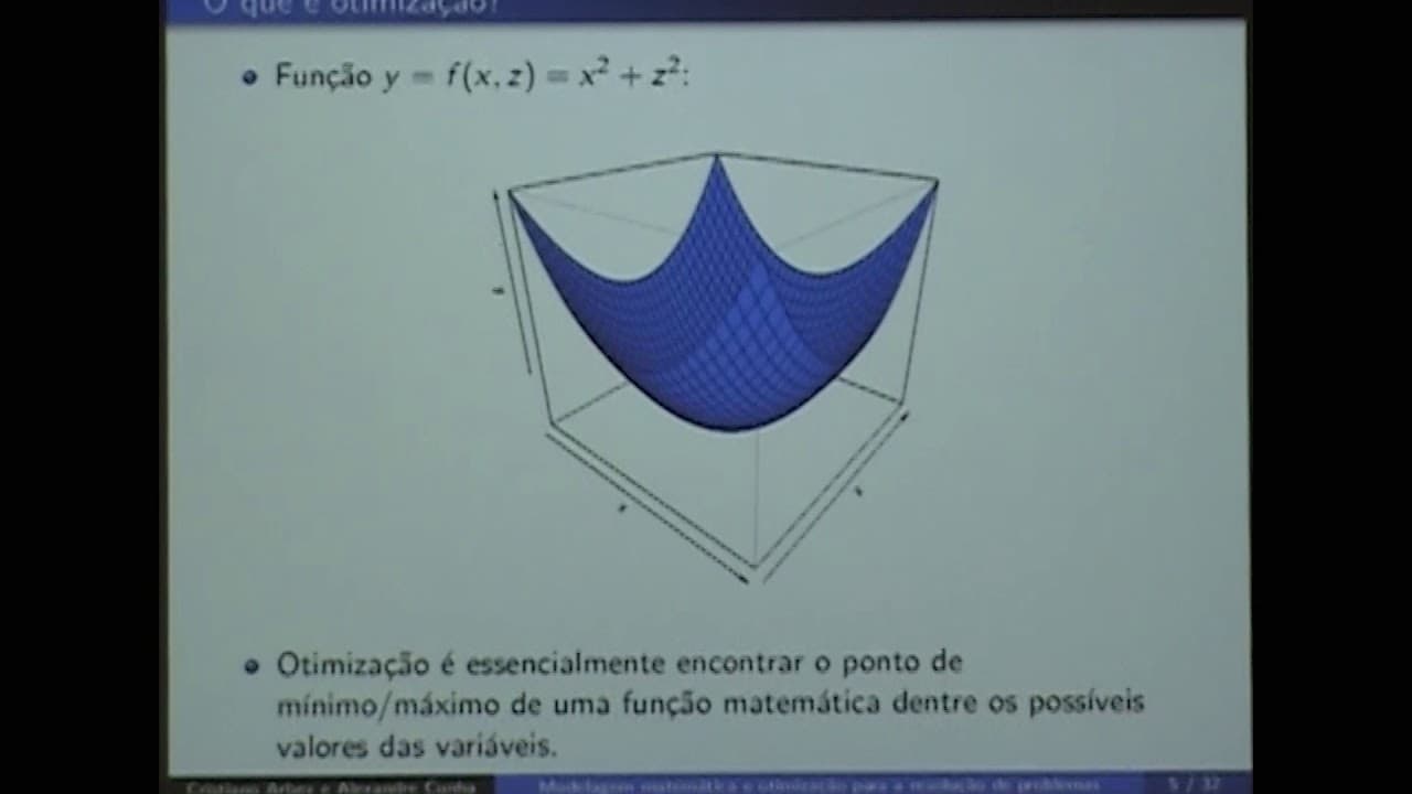 Thumbnail: #14- Modelagem matemática e otimização para resolução de problemas