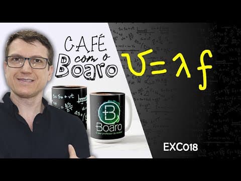 Thumbnail da aula: EQUAÇÃO FUNDAMENTAL DA ONDULATÓRIA - Ondulatória - EXERCÍCIOS para REVISÃO de FÍSICA - EXC018
