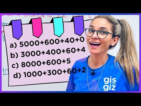 Thumbnail da aula: COMPOSIÇÃO DE NÚMEROS NATURAIS - EXERCÍCIOS | 3º e 4º ano
