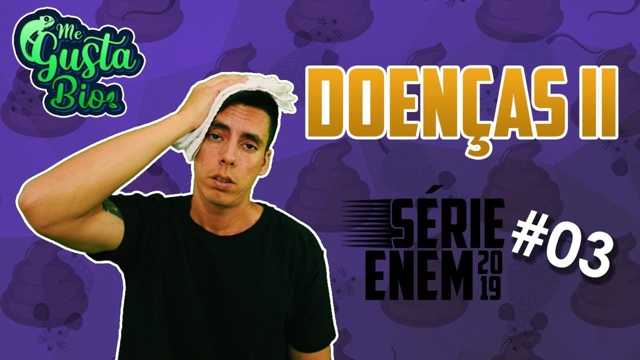 Thumbnail: Aula #03 - Doenças ENEM parte 2 | Professor Gustavo Schmidt