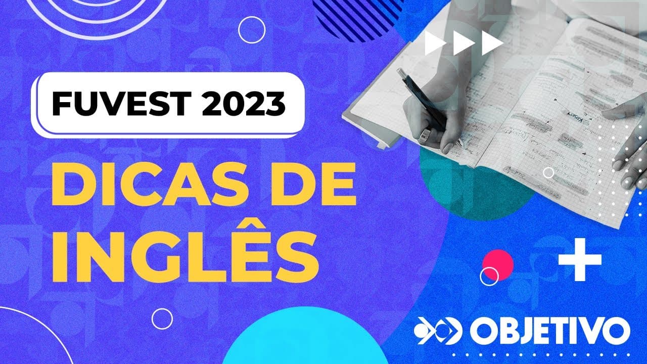 Thumbnail: FUVEST 2023 | Dicas de Inglês