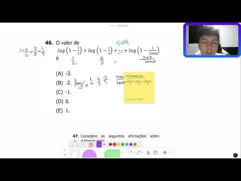 Thumbnail da aula: Questão 46 - Prova de Matemática - Vestibular UFRGS - 2022