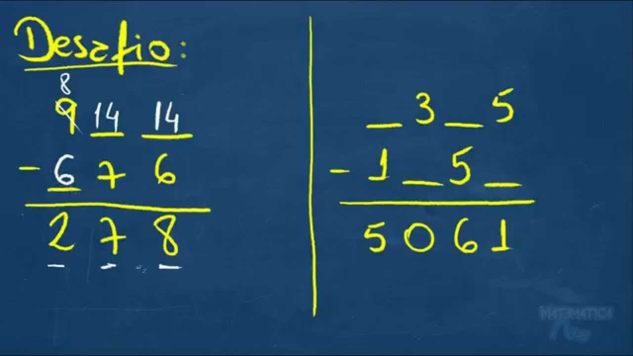 Thumbnail: Resposta ao Desafio MEF 4 - SUBTRAÇÃO | Matemática Rio