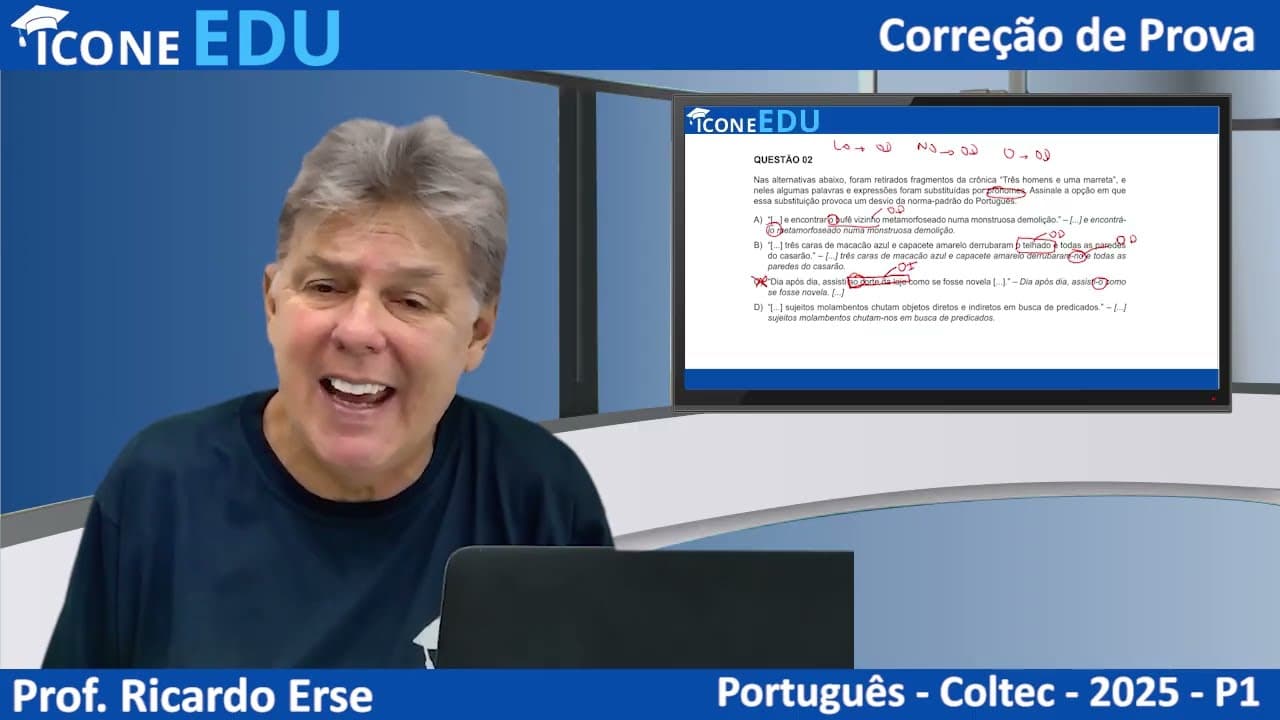 Thumbnail: COLTEC-UFMG 2025 - PORTUGUÊS  P1