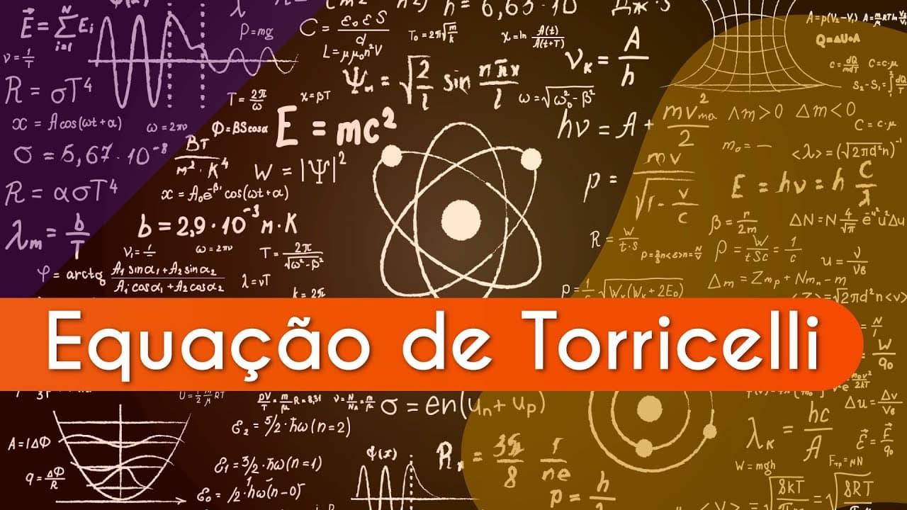 Thumbnail: Equação de Torricelli - Brasil Escola