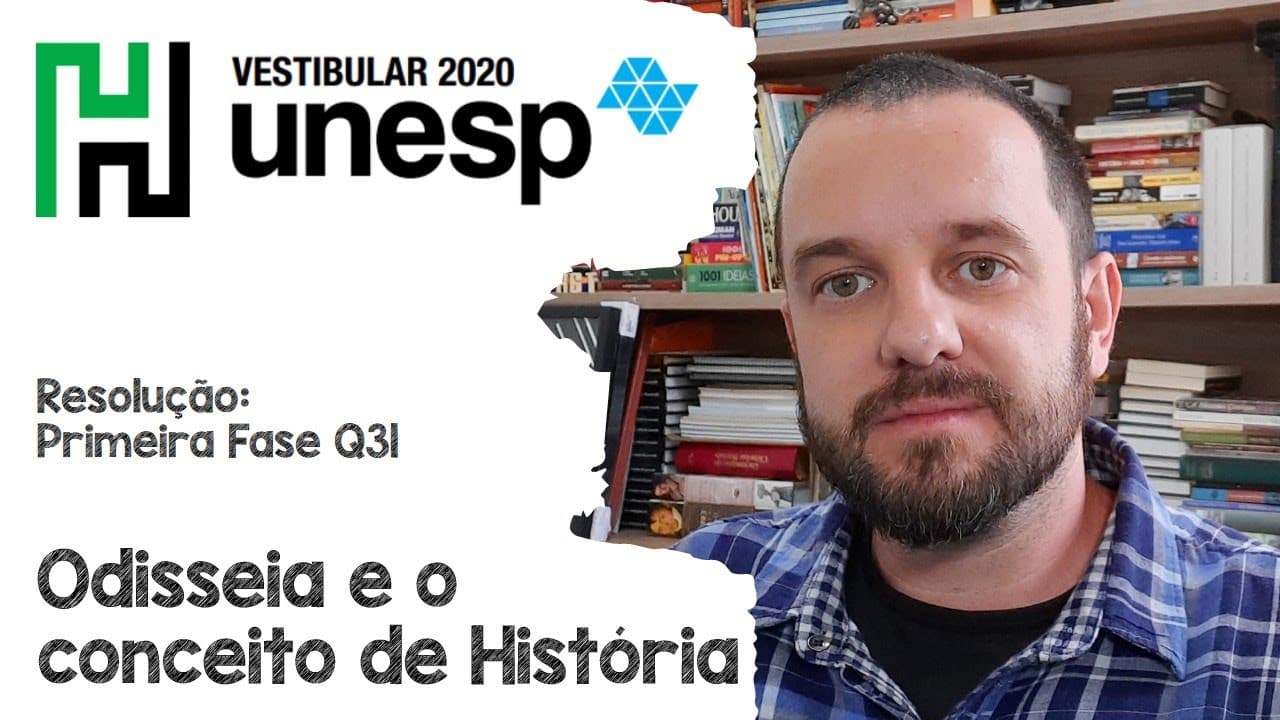 Thumbnail: Resolução: Unesp 2020 Q31 A Odisseia e o conceito de História