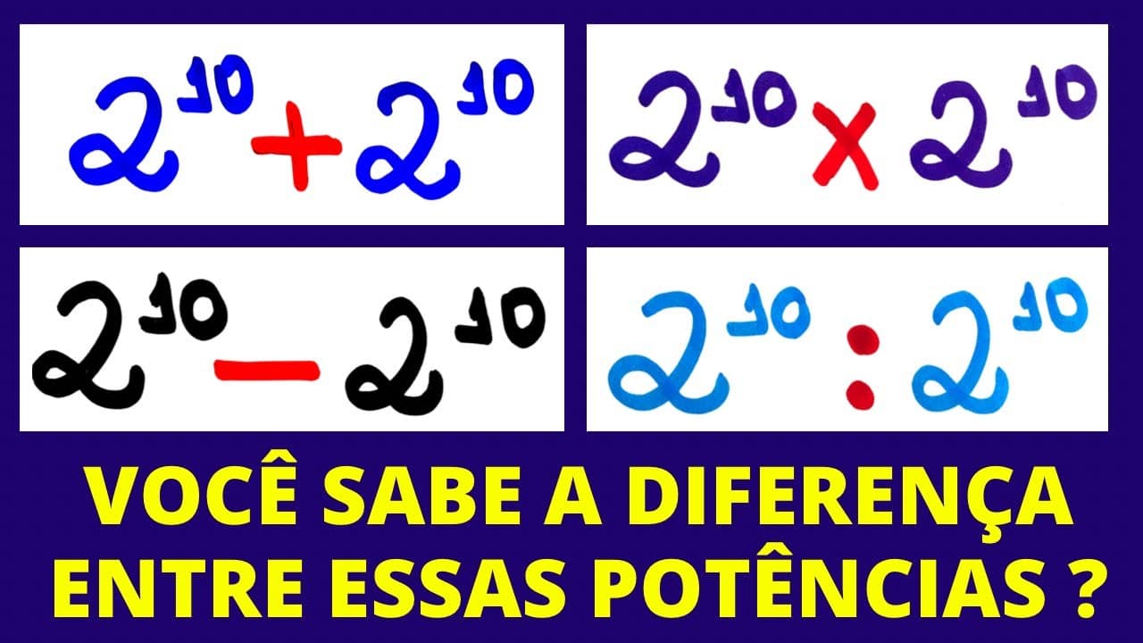 Thumbnail: 🤔4 DICAS QUE VÃO TE SALVAR NA ESCOLA!!! POTENCIAÇÃO FÁCIL!!