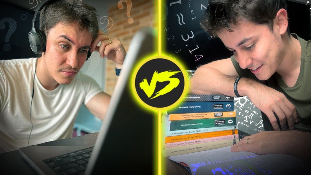 Thumbnail: Estudar por Livros ou por Aulas? O que é melhor?