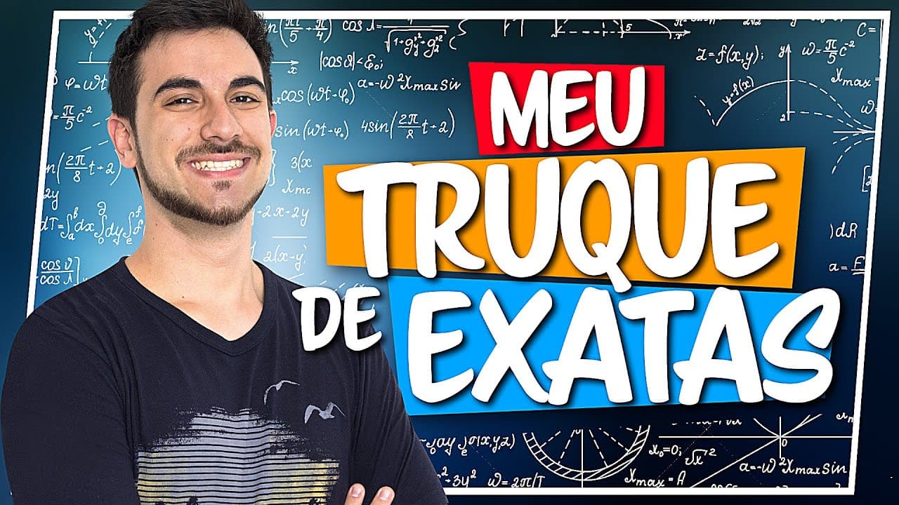 Thumbnail: COMO GANHAR TEMPO NO ENEM - Macete para resolver questões MAIS RÁPIDO