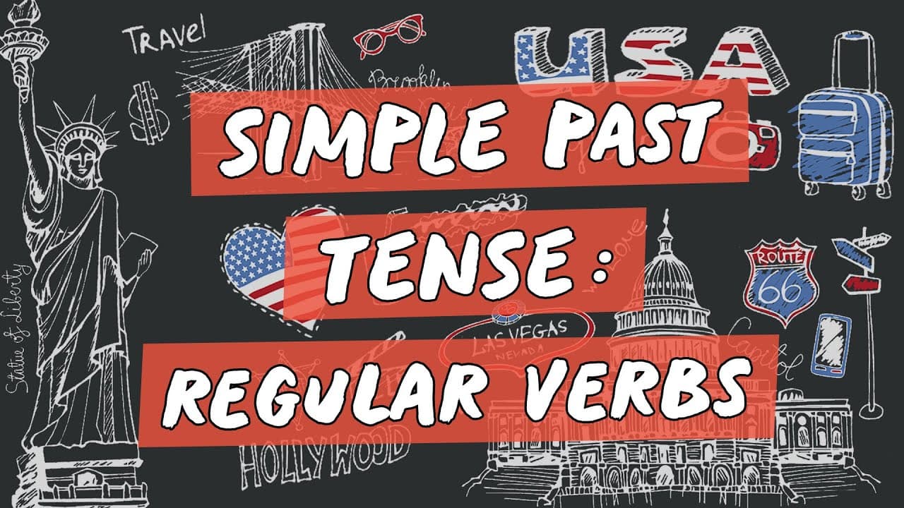 Thumbnail: Simple Past Tense: Regular Verbs - Brasil Escola