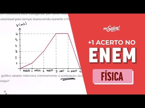 Thumbnail da aula: Desafio de FÍSICA: Questão díficil como no ENEM | Revisão ENEM 2024 #JuntosAtéaProva