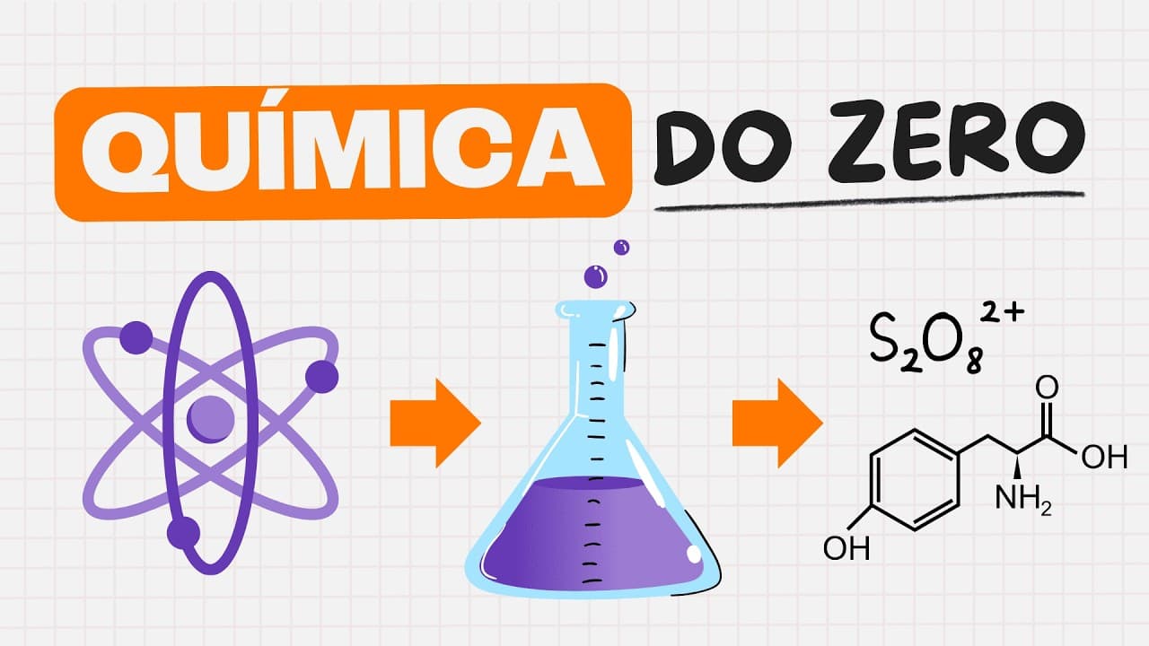 Thumbnail: Como aprender QUÍMICA do ZERO - Guia completo