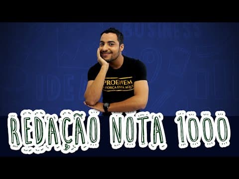 Thumbnail da aula: Redação - Como receber o tema da prova