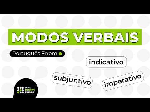 Thumbnail da aula: MODOS VERBAIS: indicativo, subjuntivo e imperativo | Português para Enem | Fernanda Souza