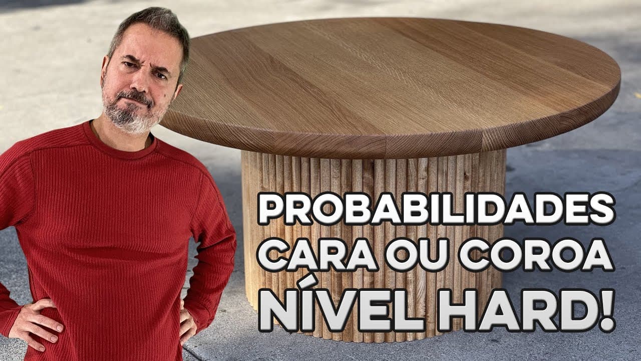 Thumbnail: Probabilidades de cara ou coroa na mesa redonda: uma lindeza de problema! [Horizontal]