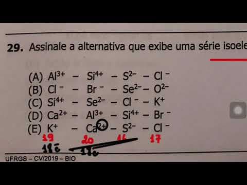 Thumbnail da aula: Correção da Prova de Química da UFRGS 2019