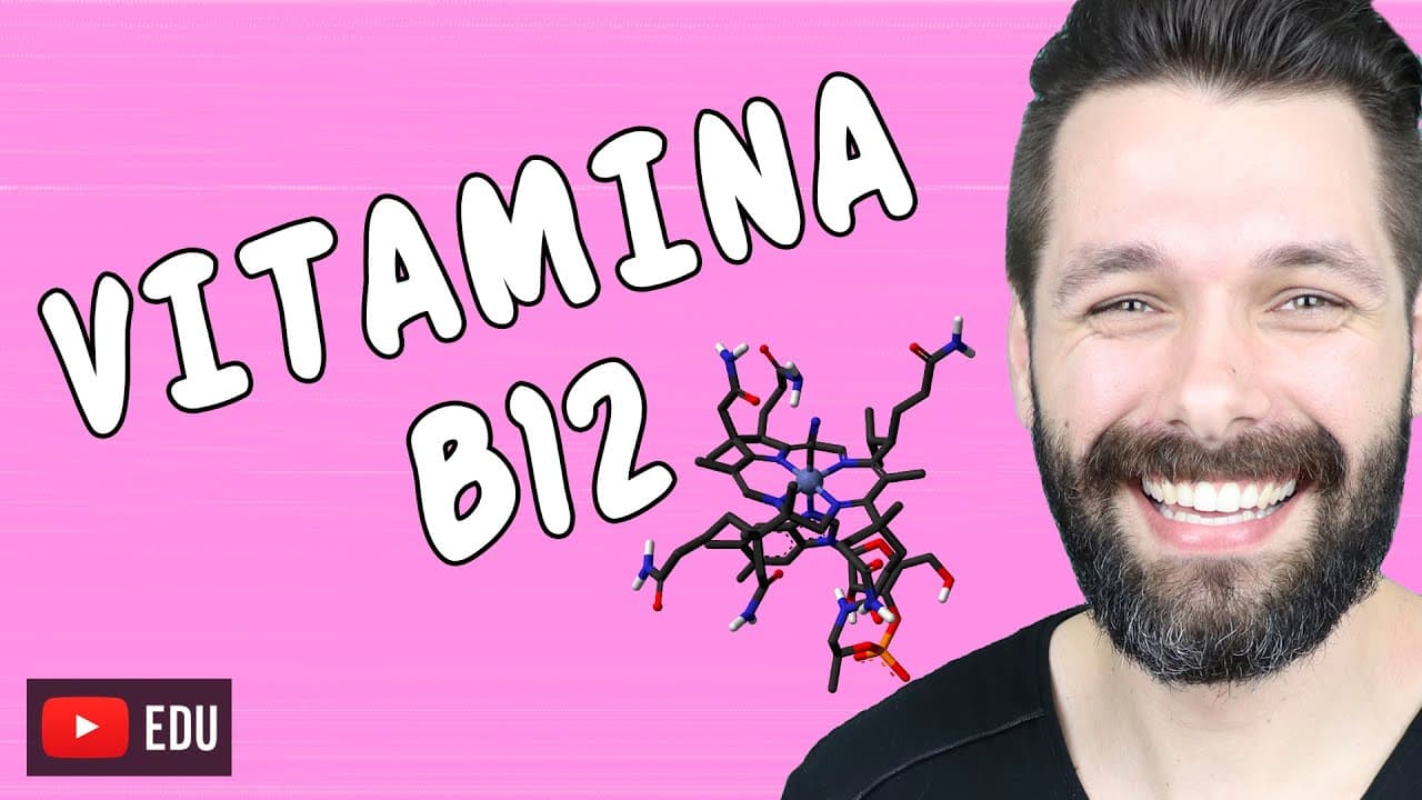 Thumbnail: VITAMINA B12 - Cobalamina | Biologia com Samuel Cunha