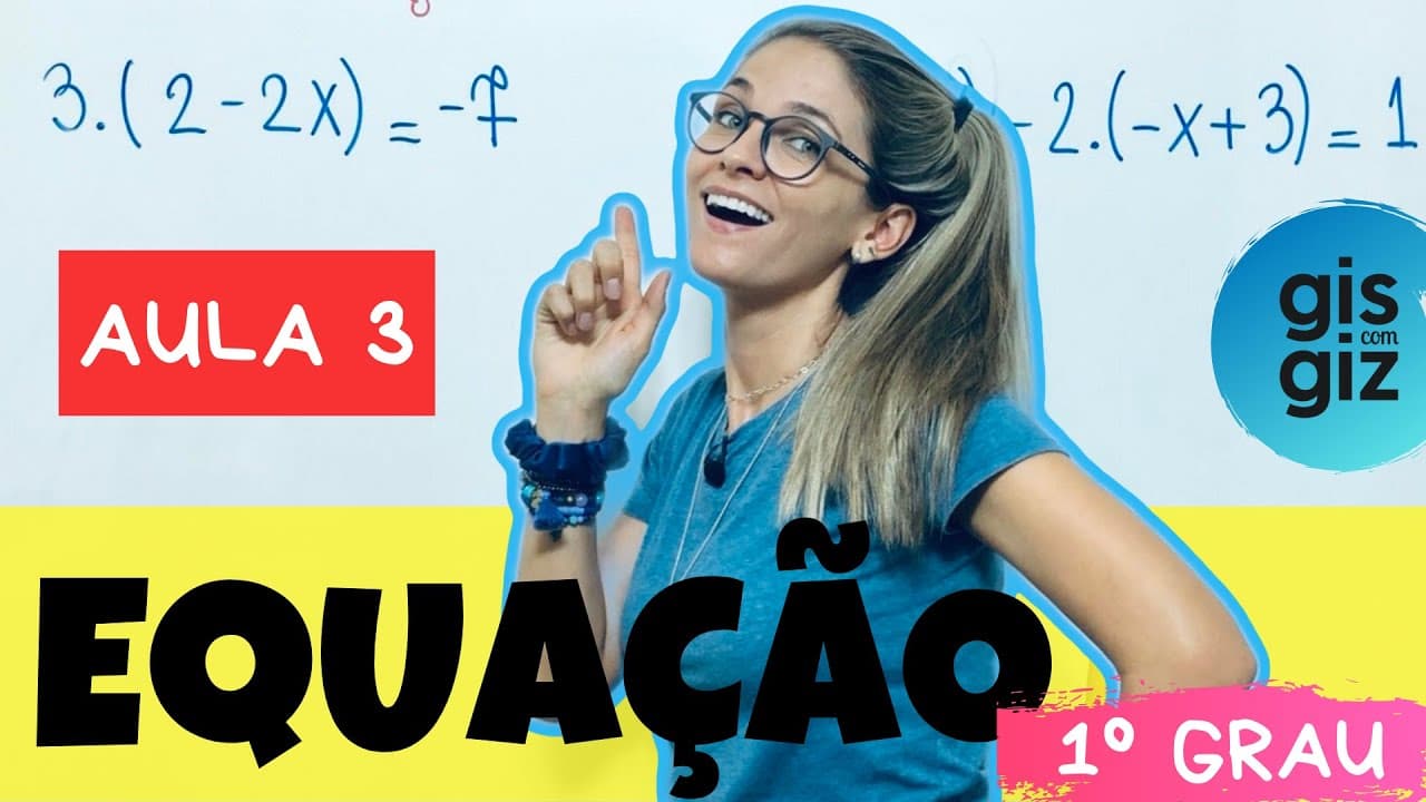 Thumbnail: EQUAÇÃO DO 1 GRAU #03