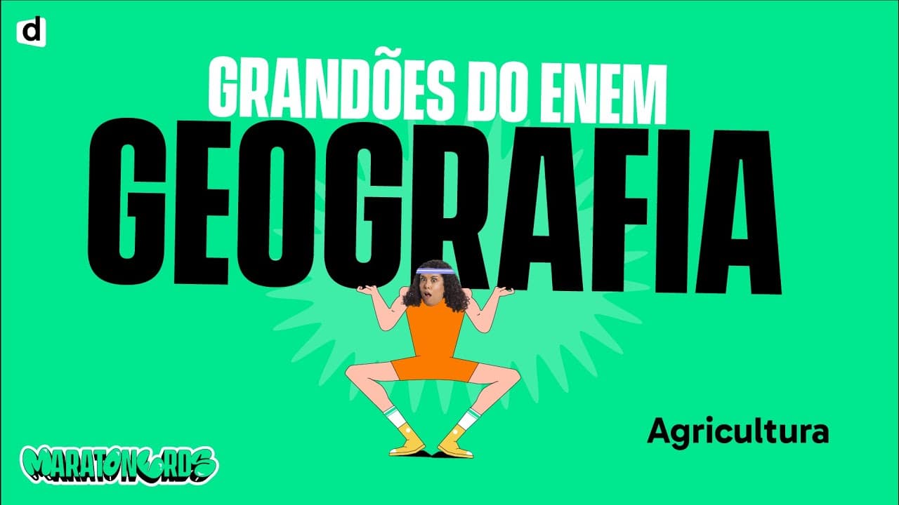 Thumbnail: Agricultura | Geografia | TOP CONTÉUDO ENEM 2023