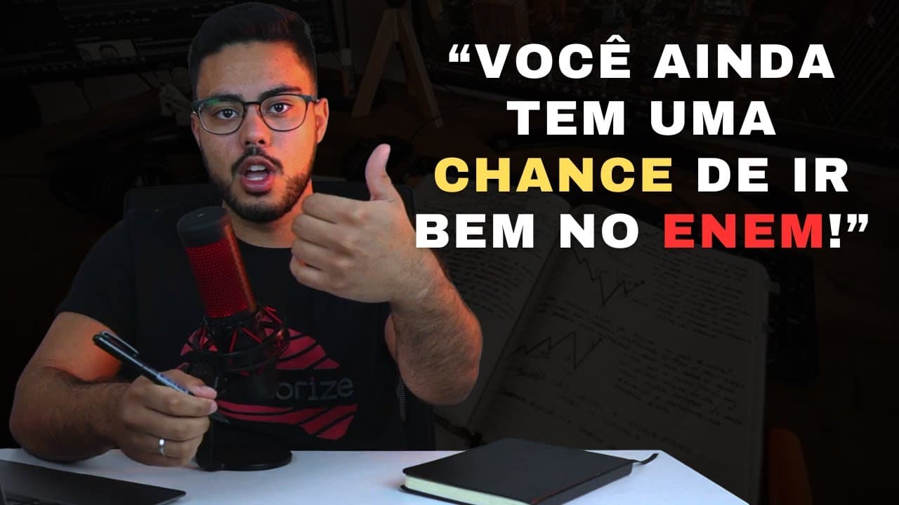 Thumbnail: 😰 Não Estudou para o ENEM 2024? Estratégias de Salvação!