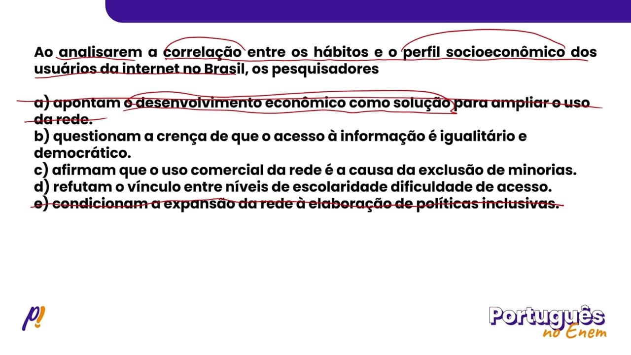 Thumbnail: ENEM 2022 - ESTUDOS DO SENTIDO | São vários os fatores, internos e externos, que influenciam...