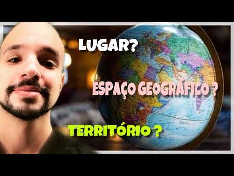 Thumbnail da aula: Conceitos e categorias da Geografia (Lugar, território, paisagem,...) | Ricardo Marcílio