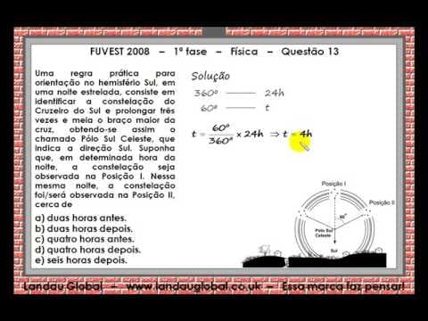 Thumbnail da aula: FUVEST USP 2008 FIS P1 Q13