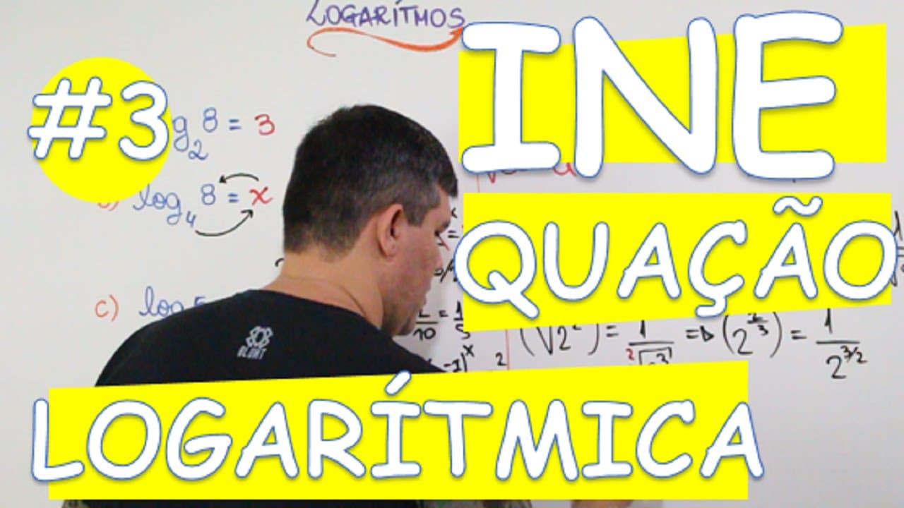 Thumbnail: LOGARITMO : INEQUAÇÃO LOGARÍTMICA #3