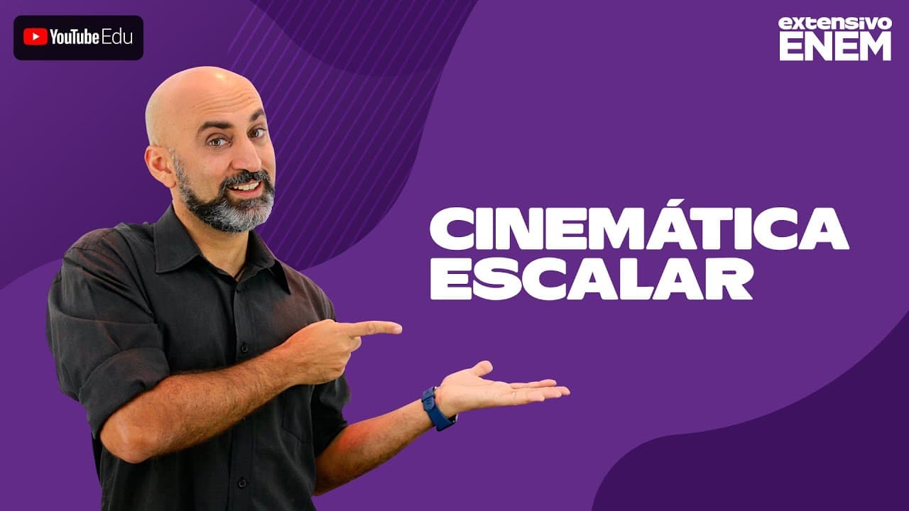 Thumbnail: Física - Cinemática Escalar (Prof. Cesar Staudinger)