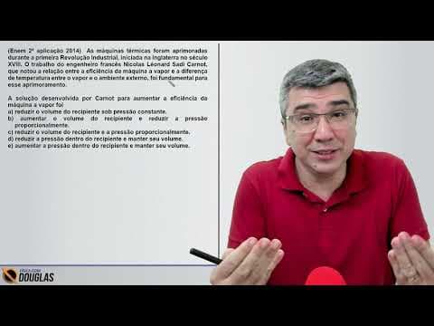 Thumbnail da aula: ENEM 2014 PPL As máquinas térmicas foram aprimoradas