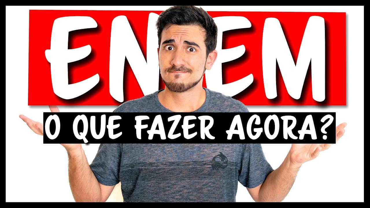 Thumbnail: 1 SEMANA PARA O ENEM! O que dá pra fazer agora?