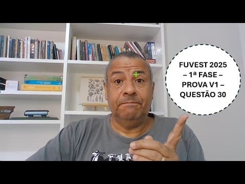 Thumbnail da aula: FUVEST_2025_1ª FASE_PROVA V1_QUESTÃO 30_DERIVA GENÉTICA_VARIABILIDADE GENÉTICA_ DOENÇAS RECESSIVAS
