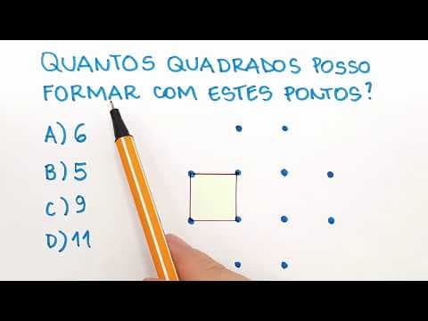 Thumbnail da aula: 🔥 HELP MATEMÁTICA BÁSICA - Desafios - Quantos quadrados? #16 🔥