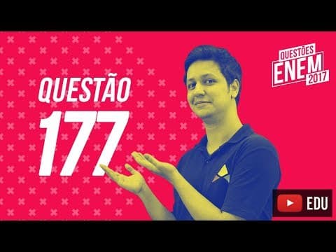 Thumbnail da aula: Enem 2017 - Matemática | Questão 177 (Caderno Amarelo)