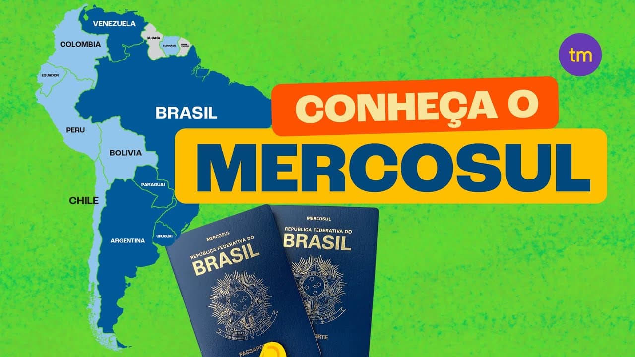 Thumbnail: Conheça o MERCOSUL | Blocos Econômicos