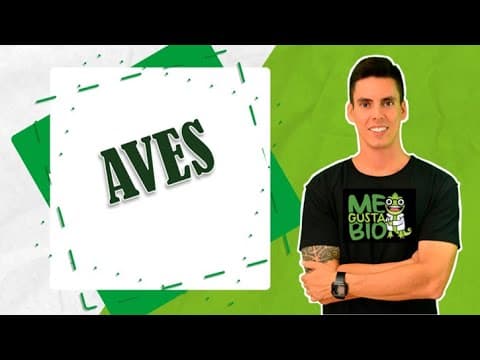 Thumbnail da aula: AVES - PROFESSOR GUSTAVO