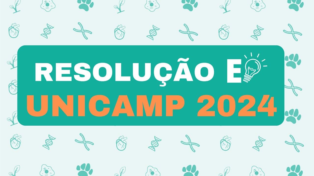 Thumbnail: RESOLUÇÃO UNICAMP 2024 - PROVA Q&Y - 46. A dinâmica populacional de duas espécies que...