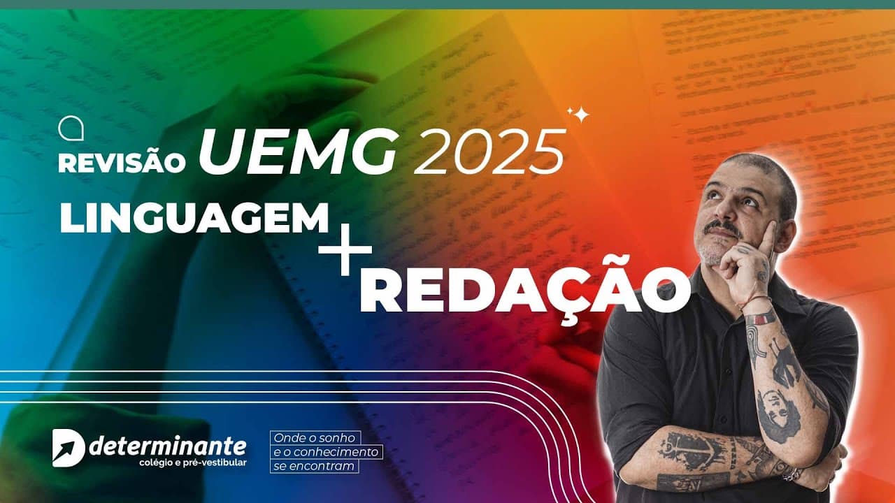 Thumbnail: Revisão Linguagens e Redação - Vestibular UEMG