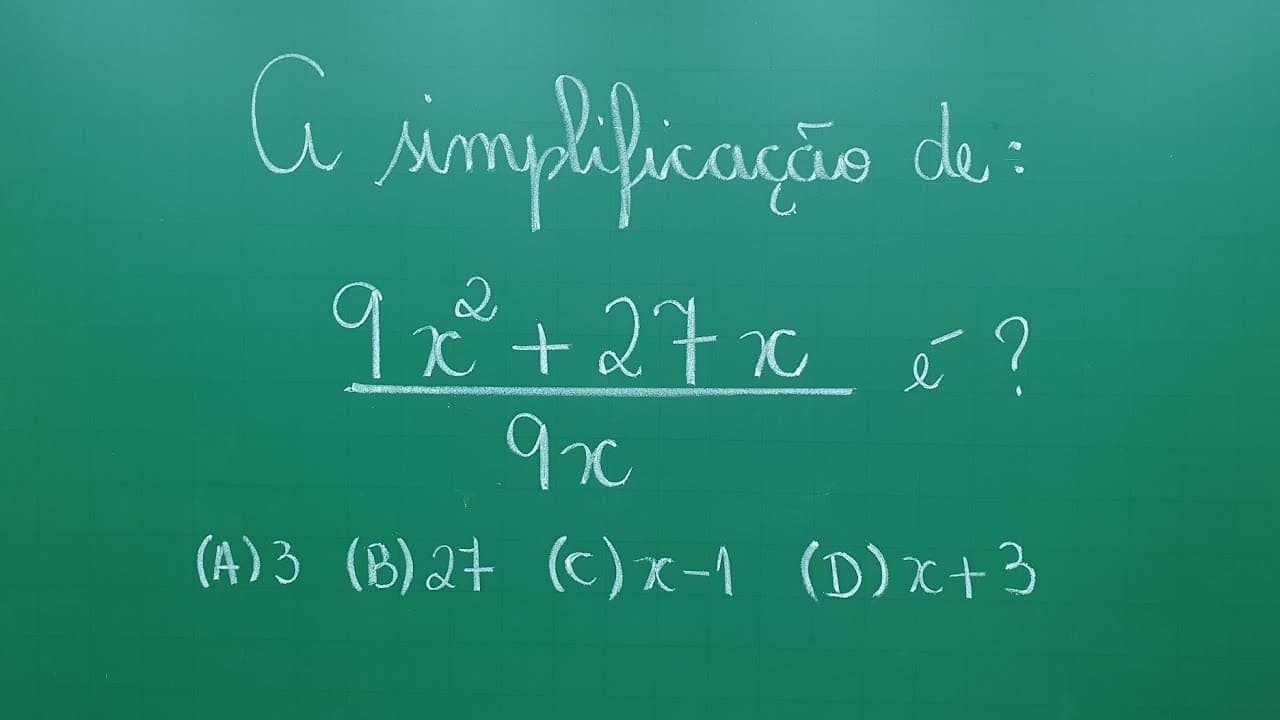 Thumbnail: FATOR COMUM EM EVIDÊNCIA - FATORAÇÃO - Professora Angela Matemática