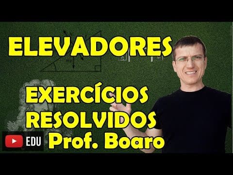 Thumbnail da aula: ELEVADORES - APLICAÇÕES DAS LEIS DE NEWTON - EXERCÍCIOS - AULA 9 - Prof  Boaro ILIMIT EDUCATION