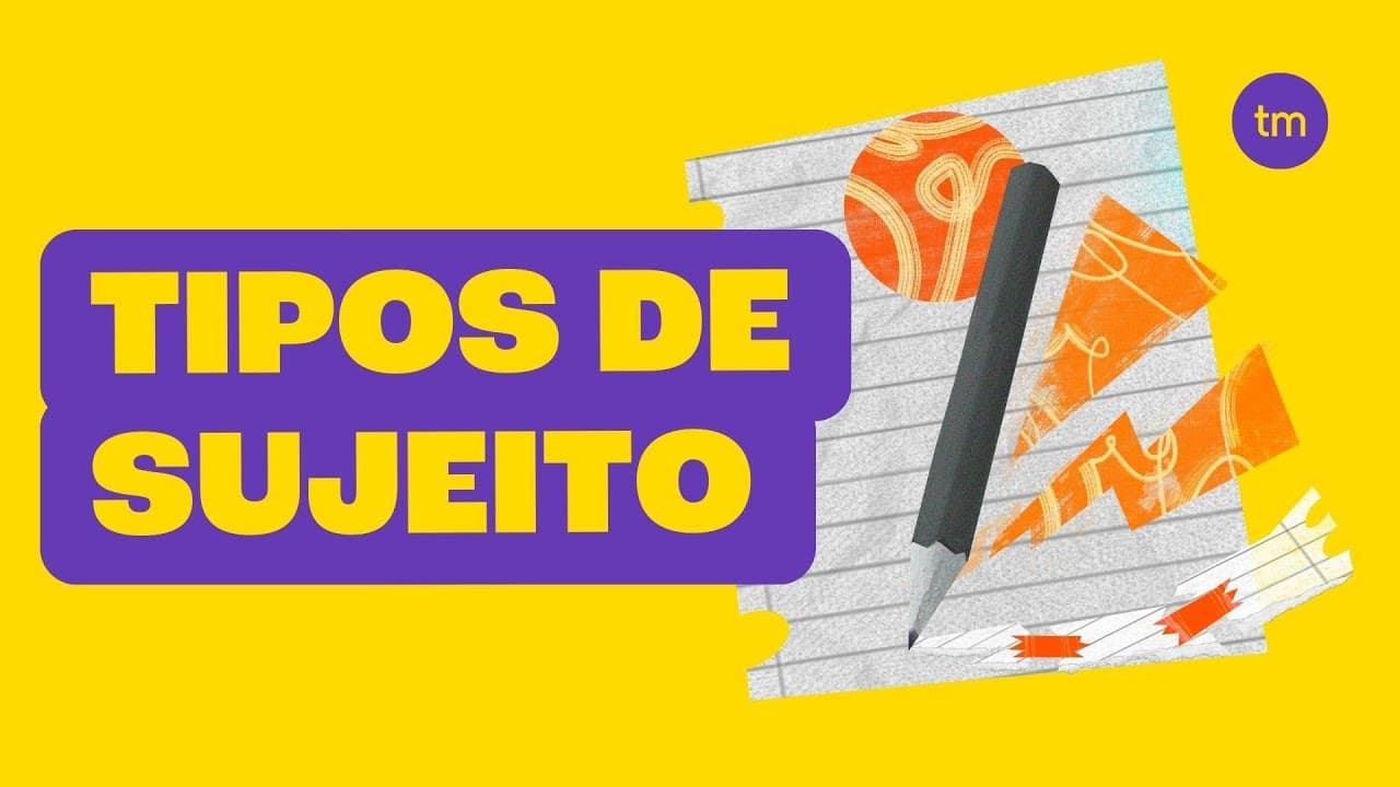 Thumbnail: TIPOS DE SUJEITO: simples, composto, oculto e inexistente.