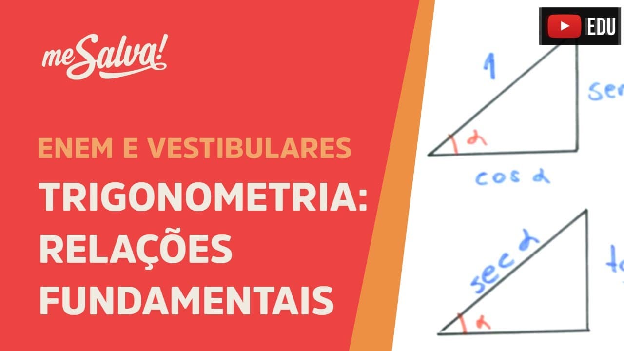 Thumbnail: Me Salva! TRG10 - Trigonometria - Relações fundamentais da trigonometria