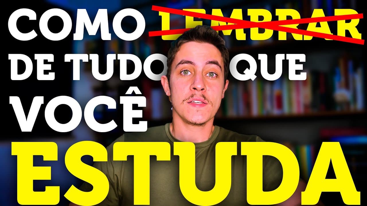 Thumbnail: Memorizar é diferente de pensar