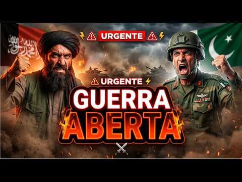 Thumbnail da aula: O Afeganistão vai vencer o Paquistão! Os porquês da Guerra!