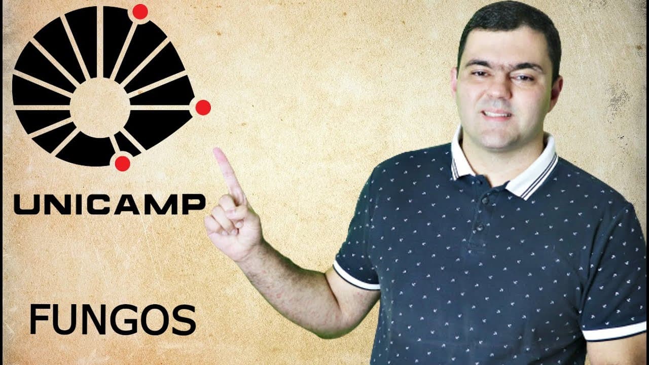 Thumbnail: UNICAMP 2022 (1ª Fase) - Questão 70 (Q e X) - Dezenas de espécies de fungos bioluminescentes