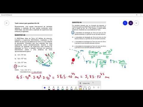 Thumbnail da aula: UNICAMP 2021 - Dia 2 (biológicas) - Resolução de Física - Primeira Fase