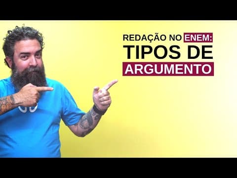 Thumbnail da aula: Redação no Enem: Tipos de argumento - Brasil Escola