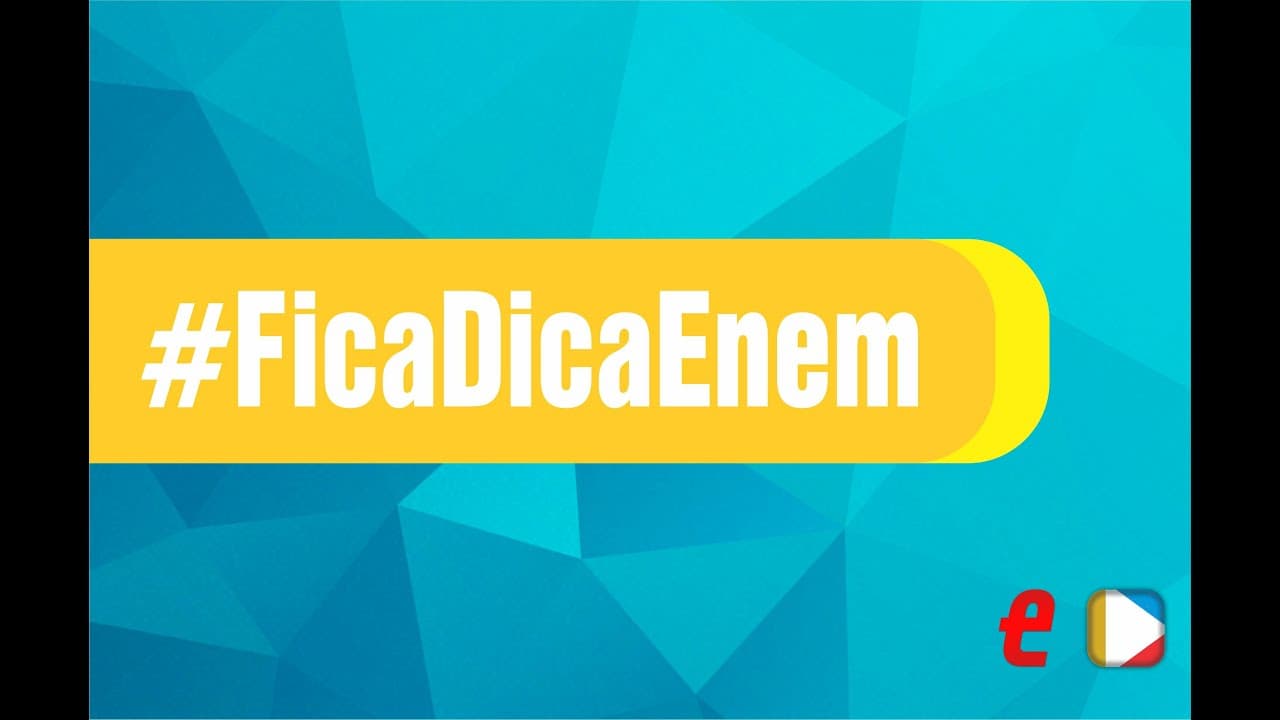 Thumbnail: #FicaDicaEnem - Sociologia: Questões Interpretativas
