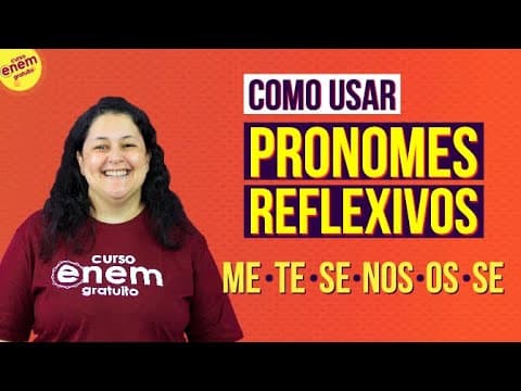 Thumbnail da aula: PRONOMES REFLEXIVOS EM ESPANHOL | Resumo para o Enem