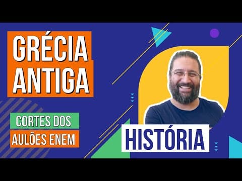 Thumbnail da aula: GRÉCIA ANTIGA | Cortes dos Aulões do Enem | História Geral | Rodrigo Schlenker